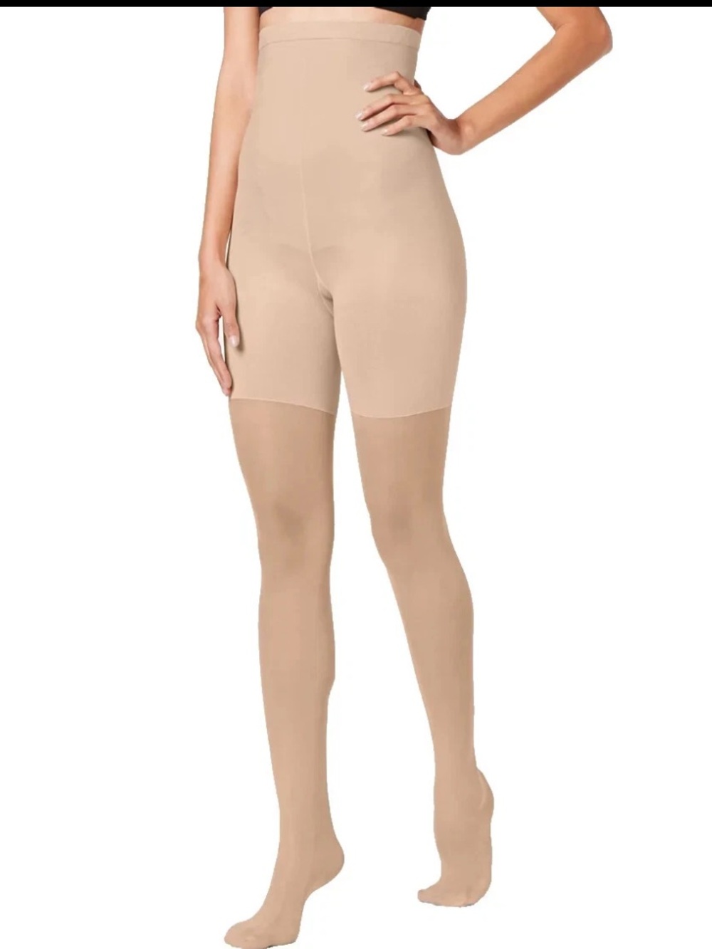 SPANX Firm Believer Shaping Sheers Size E abuse